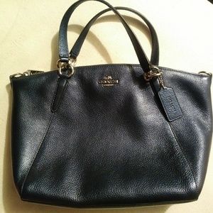 Midnight Blue Coach Purse